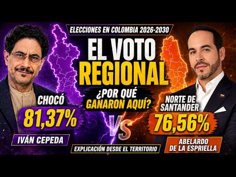 Abelardo vs. Cepeda: El abismo electoral entre Chocó y NDS ¿Por qué votaron de forma tan diferente?