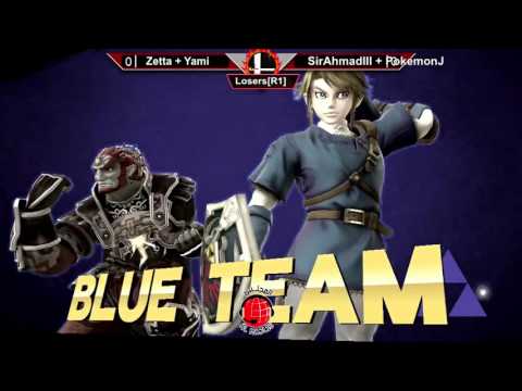 SSB4 doubles @ BZ 23/10: Zetta & Yami vs SirAhmedIII & PKMNJourney - LR1