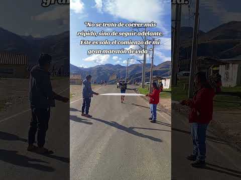 Llegando a la meta, Curasco, Grau, Apurimac