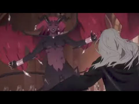 CASTLEVANIA NOCTURNE S2-EP4 | Alucard, Richter and Anette VS Drolta and her Demons | 4K