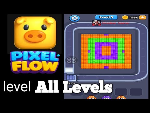 Pixel Flow Level 1 Walkthrough