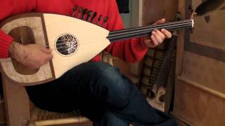 lavta with skin and sympathetic strings made by Dimitris Rapakousios video 1