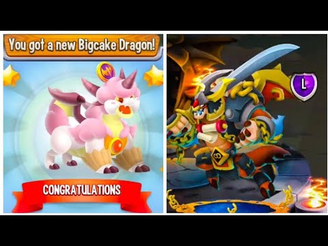 New 'Redemption Malice Dragon' in Wizard's Hollow + VIP Mythical 'Bigcake Dragon' | Dragon City 2023