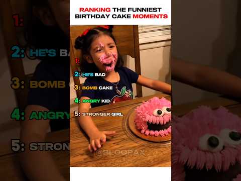 Ranking The Funniest Birthday Cake Moments
