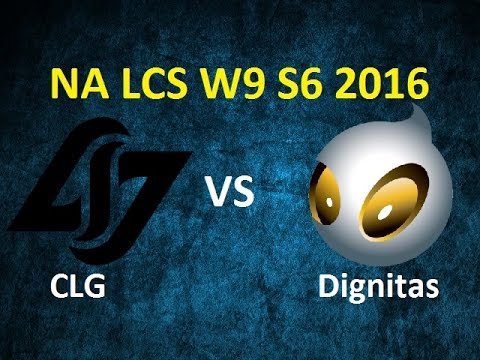 CLG vs Dignitas Highlights | NA LCS Week 9 Day 2 Spring 2016 S6 | CLG vs DIG