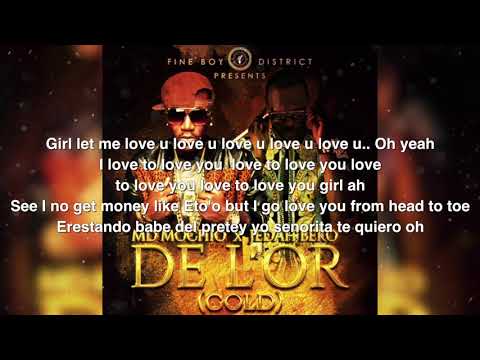 MD MOCHIO X JEDAH BEKO - DE L'OR (GOLD) lyrics video