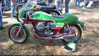 preview picture of video 'British Vintage Motorcycle day in Deland, FL 2008'
