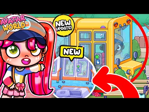 ICH FAHRE SCHULBUS in AVATAR WORLD! ???? ALLE SECRETS & LIFE HACKS mit dem NEUEN UPDATE ????