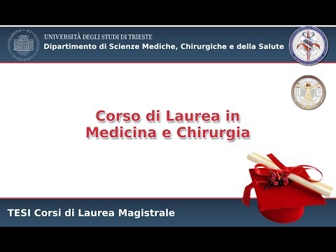 Sessione di Tesi di Laurea in Medicina e Chirurgia 19/12/2019