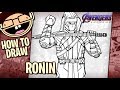 How to Draw RONIN / HAWKEYE (Avengers: Endgame) | Narrated Easy Step-by-Step Tutorial How to Draw RONIN / HAWKEYE (Avengers: Endgame) | Narrated Easy Step-by-Step Tutorial