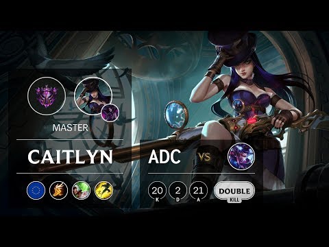 Caitlyn ADC vs Vayne - EUW Master Patch 9.9