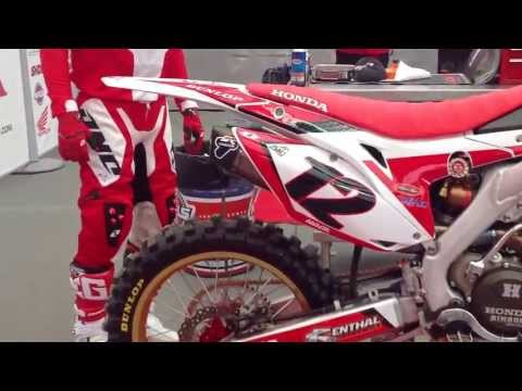 TERMIGNONI - Max Nagl, Honda World Motocross Team in Maggiora 2013
