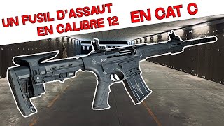 12 GAUGE ASSAULT RIFLE WITH 10-ROUND MAGAZINE!!!