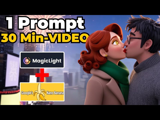 Create 30-Minute Animated Videos with Just One Prompt Using Magic Light ...