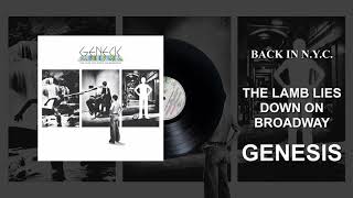 Genesis - Back In NYC (Official Audio)
