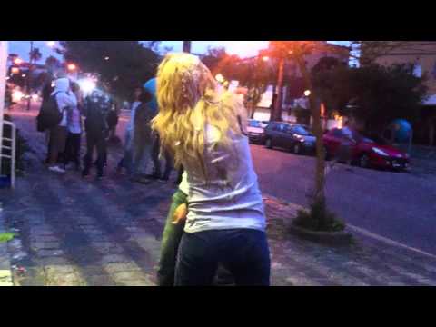 trote rebecca e cagol XD