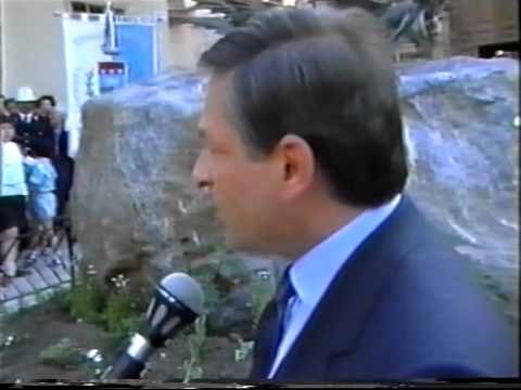 TORITTO - INAUGURAZIONE MONUMENTO ALL'EMIGRANTE 05/08/1989