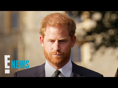 Prince Harry Shares Emotional Message Outside Windsor Castle | E! News