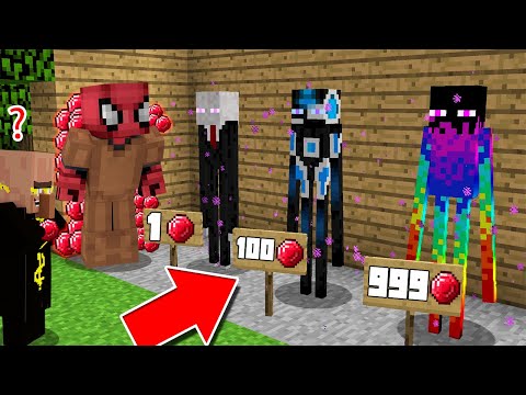 FAKİR ENDERMAN SATICISI OLDU! (1 ENDERMAN 999 RUBY!) - Minecraft