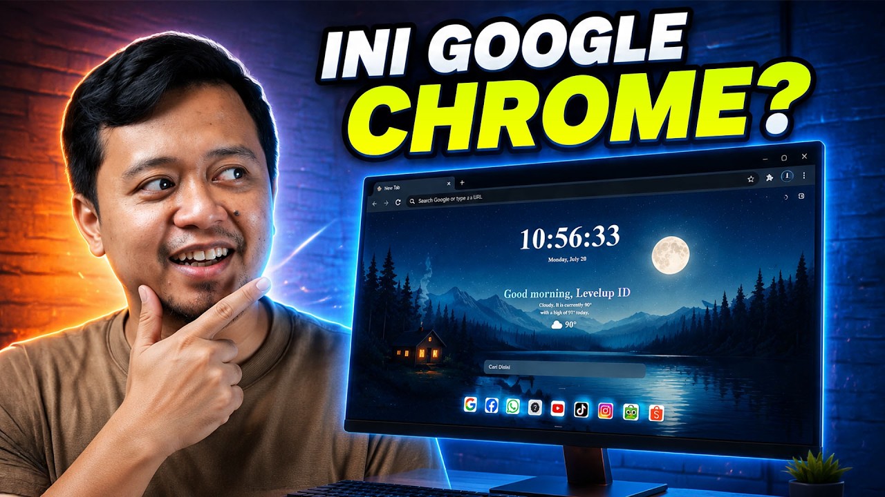 BOSAN DENGAN GOOGLE CHROME! Aku Ubah Jadi Begini Dan Tetap RINGAN
