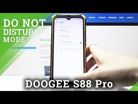 How to Enable Do Not Disturb Mode on DOOGEE S88 Pro – Turn On DND Mode