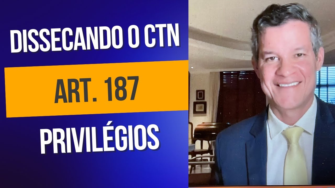 Dissecando o CTN - Art. 187