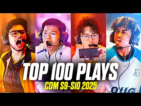 Top 100 BEST Plays | CDM S9-S10