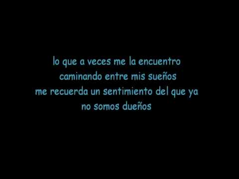 bacilos - solo un segundo - lyric