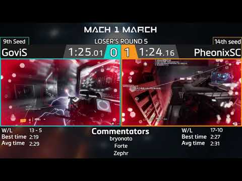 Mach 1 March - GoviS vs PheonixSC - Loser's R5 | Titanfall 2 Speedrun Tournament