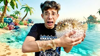 VIREI UM PEIXE BALÃO NO JOGO I Am Fish 