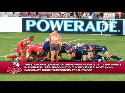 Reds v Rebels pre-season match highlights