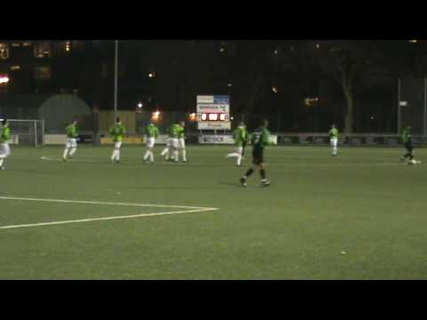 Westlandia scoort 1-1 tegen DUNO 15 december 2009