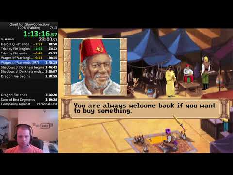 Quest For Glory Collection, 100% (Paladin) in 3:16:16 by davidtki