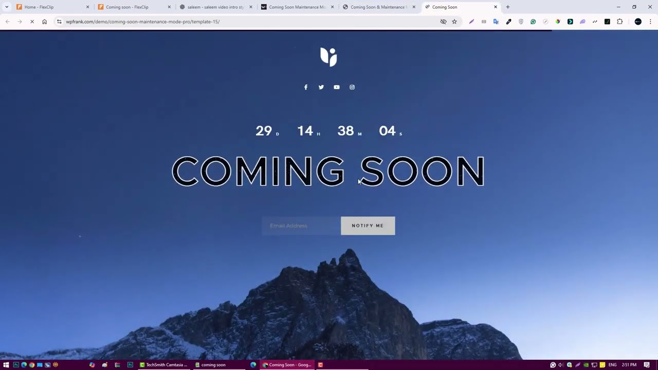 Coming Soon Maintenance Mode Pro Plugin For WordPrees Website