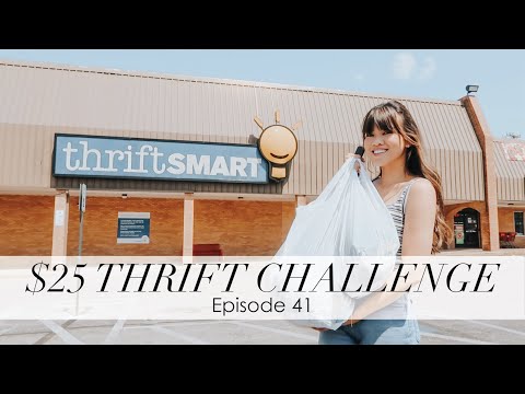 bychloewen $25 Thrift Challenge - Episode 41 // I went way over budget lol Video