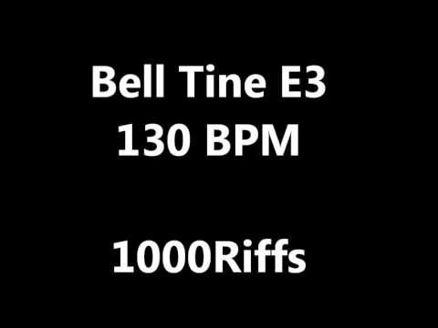 Bell Tine E3 Metronome : 130 BPM - Beats Per Minute