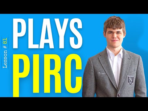 Chess Lesson # 81: Magnus Carlsen Plays The Pirc Defense