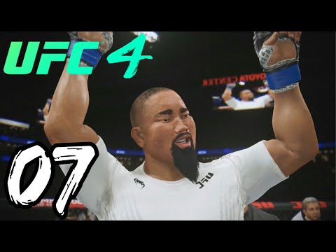 UFC 4 Heavyweight Career Mode Walkthrough Part 7 - BACK ON TOP!