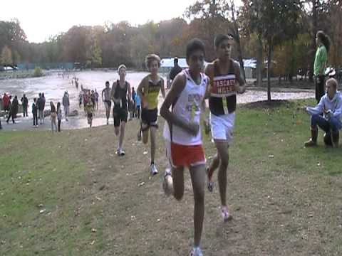 NJ Bergen County XC Champs 2011 JV Boys Small Lap 2 Darlington P