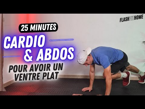 HIIT FOR A FLAT STOMACH 25 MIN 🔥😍 NO JUMPING Options