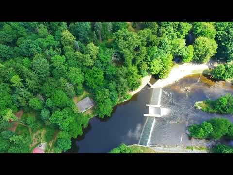 Štěkeň - jez na Otavě