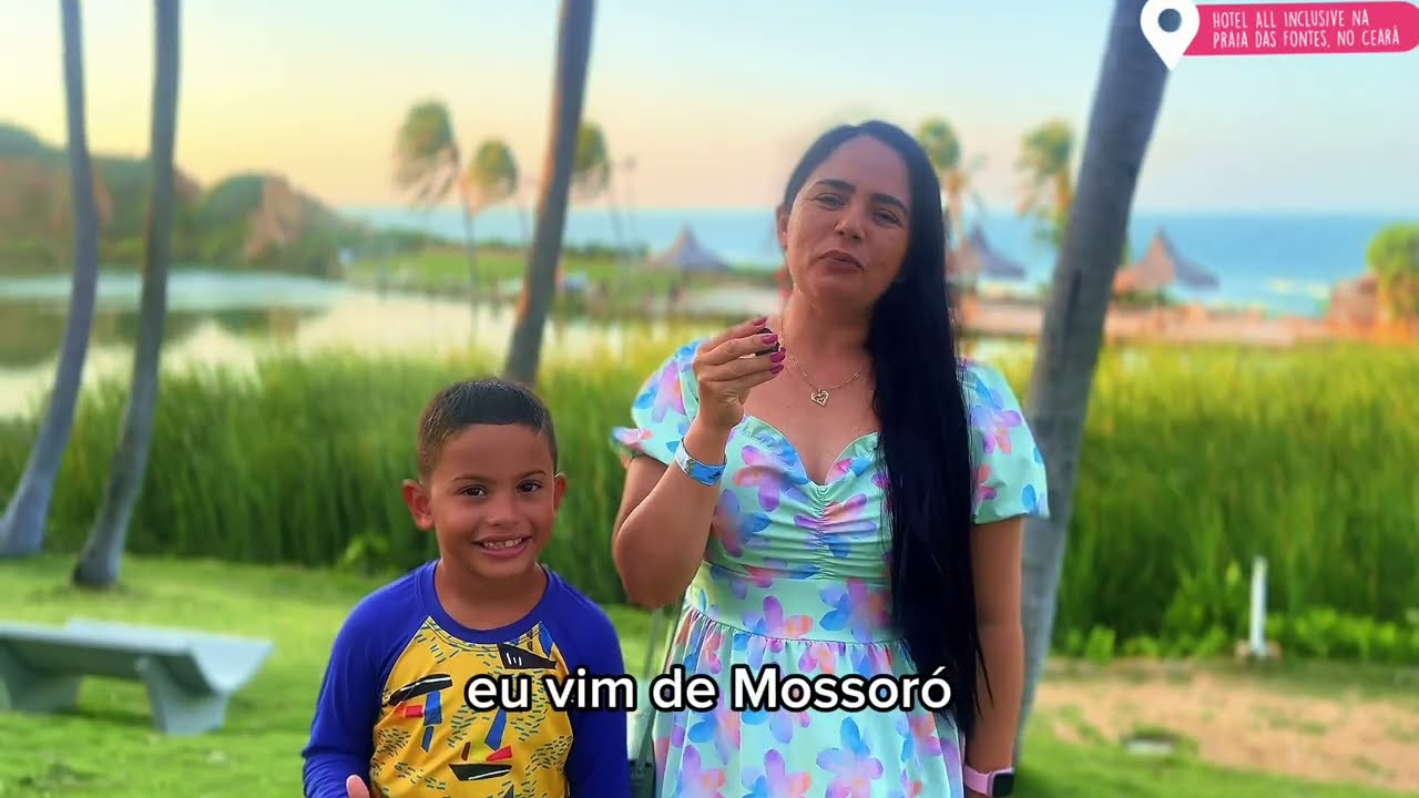 De Mossoró para viver momentos inesquecíveis no Hotel Parque das Fontes! 💛✨
