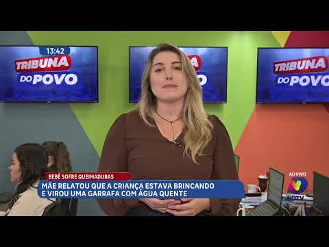 Bebê de 11 meses é socorrido após queimaduras em Cunha Porã