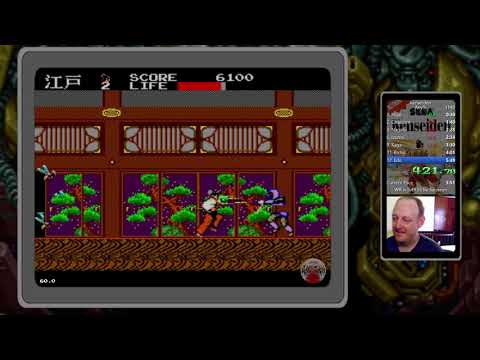 Kenseiden Any% Former World Record Speedrun in 5:47.82 - Sega Master System