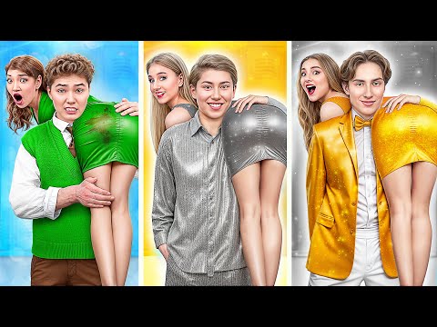 Rich vs Poor vs Giga Rich Couple | Who is The Best Couple in School by Multi DO Team