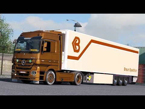 ETS 2 1.26 ProMods 2.15 Mercedes Actros MP3 Aberdeen - Glasgow