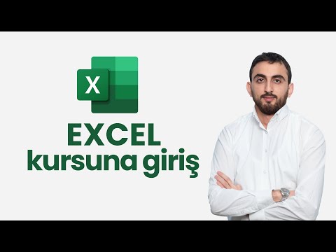 Excel kursuna giriş | Excel eğitimi 2026 | Excel proqramında ilkin anlayışlar | Excel dersleri 2026