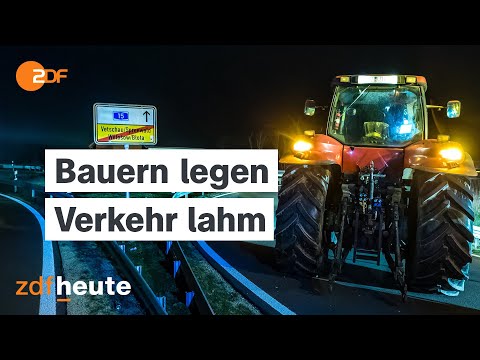 Bauernproteste gestartet: Landwirte gehen auf die Barrikaden | Morgenmagazin