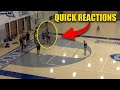 Basketball Drill for Passing, Layups, and Defense (QUICK DECISIONS)