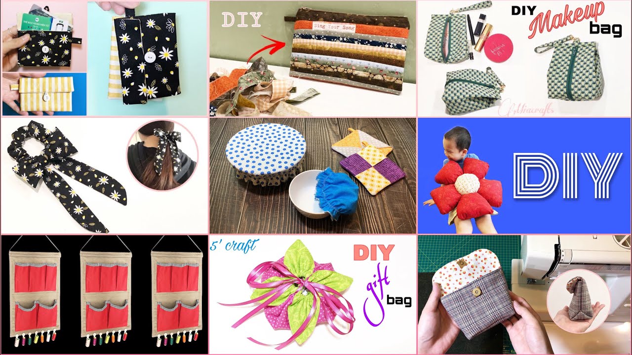 🎄22 Easy Sewing Ideas to Sell or Give Away